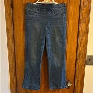 SPANX kick Flare Jeans in vintage indigo
